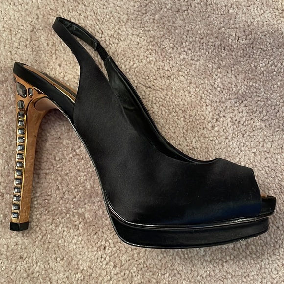 Bcbgmaxazria Sling Back Satin Heels